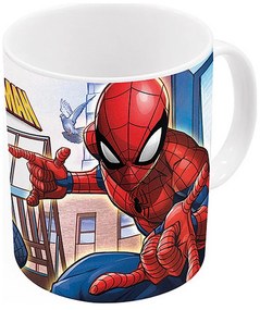 Чаша Spiderman Great Power Керамика Червен Син (11.7 x 10 x 8.7 cm) (350 ml)