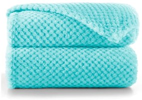 Тюркоазена покривка за легло от микрофибър , 200 x 150 cm Henry - DecoKing