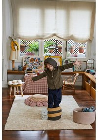 Текстилна детска кошница за играчки ø 30x32 cm Mama Bee – Lorena Canals