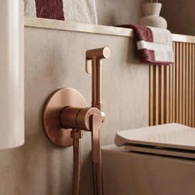 Смесител за биде Rea Ontario Brush Copper