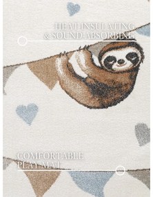 Кремав детски килим 120x170 cm Walk like an Elephant Rainbow Party – Villeroy&amp;Boch