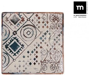 Десертна чиния LA MEDITERRANEA Grecia, 18x18 cm, порцелан