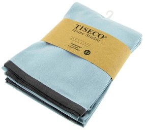 Комплект от 3 светлосини памучни кърпи за чай , 50 x 70 cm - Tiseco Home Studio