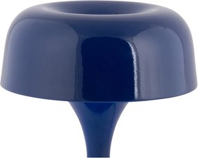 Синя метална настолна лампа (височина 20 cm) Moda Retro – Leitmotiv