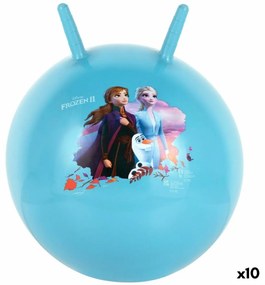 Скачаща топка Frozen Ø 45 cm Син (10 броя)