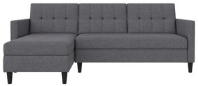 Сив ъглов диван Hartford – Støraa