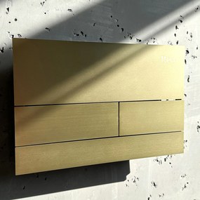 Бутон за тоалетна Rea T K011A-Q и Slim 024N Gold Brush