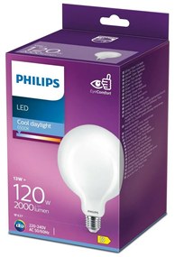 LED крушка Philips E27 13 W 2000 Lm (12,4 x 17,7 cm) (6500 K)