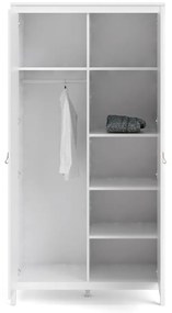 Бял гардероб 102x199 cm Madrid – Tvilum
