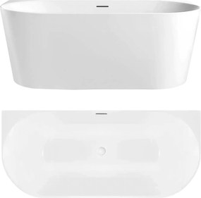 Свободностояща акрилна Вана CAPRI SLIM 150cm