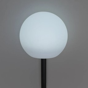 Комплект от 3 бели външни подови лампи с LED слънчеви IP44 - Ludger