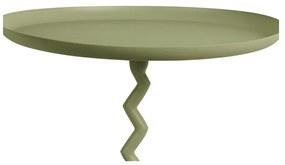 Метална кръгла странична масичка ø 40 cm Zig Zag – Leitmotiv