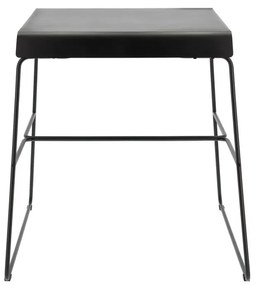 Черна метална трапезна маса 58x75 cm A-Café – Zone