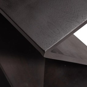 Странична масичка от масивна акация 41x41 cm Ikem – WOOOD