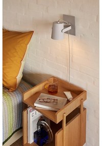 Светлосива стенна лампа Ardent – Hübsch