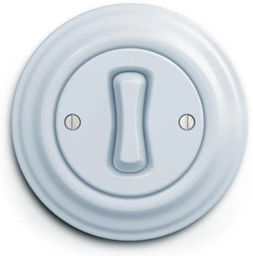 Kliklap - Ретро бутон с рамка, син