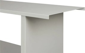 Светлосив метален стелаж 160x57x37 cm Hes – noo.ma