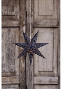 Тъмносиня висяща коледна светлинна украса Baroque – Markslöjd