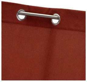 Завеса от рипсено кадифе в теракотен цвят 140x260 cm Merely – Casa Selección