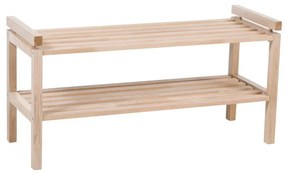 Стойка за обувки от масивен дъб естествена Confetti – Rowico