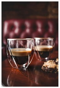 Чаши за капучино с двойни дъна в комплект от 2 бр. 250 ml Cristallo – Vialli Design