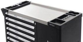 Работническа количка за инструменти 309 бр. - 7 чекмеджета + шкаф KD1069