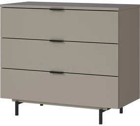 Сив детски скрин 105x92x54 cm Tomino – Germania