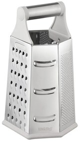 Ренде за зеленчуци Kinghoff KH 1991, 4-странно, 6 повърхности, Неръждаема стомана, Сребрист