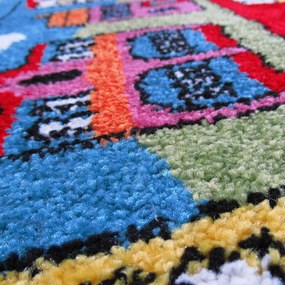 Детски килим с градски мотив Ширина: 120 см | Дължина: 170 см