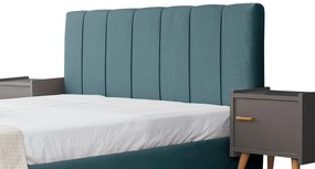 Тапицирано легло New York-Petrol-90 x 200-Ξύλα Ελάτου