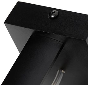 Модерен таванен прожектор черен регулируем GU10 50mm - Master