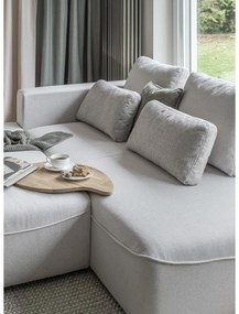 Кремав ъглов разтегателен диван (U-образен) Homely Tommy - Miuform