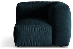 Тъмносин кадифен модул за диван (променлив) Martina – Micadoni