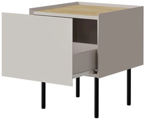 Комплект от 2 нощни шкафчета Fellini-Бежов