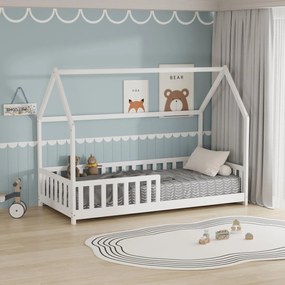 Детско легло Davie-бял-90x200