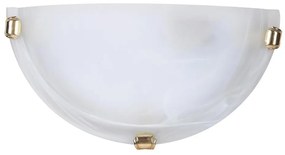 Rabalux 3001 - Стенно осветително тяло ALABASTRO 1xE27/60W/230V с алабастрово стъкло