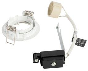 Комплект от 12 вградени прожектора бели GU10 35 mm - Edu