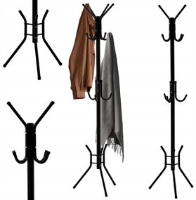 Свободностояща закачалка OMER - черна