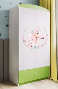 Гардероб Babydreams Cartoon-Prasino-Unicorn