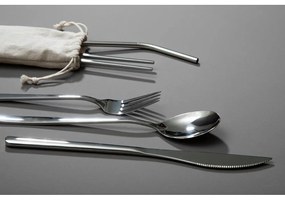 Прибори за хранене 6 бр. от неръждаема стомана в сребристо Mimo – Premier Housewares