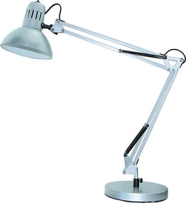 Настолна лампа PENNA, сребро, 1хE27