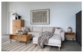 Декоративна възглавница от изкуствена кожа 45x45 cm Galena – House Nordic