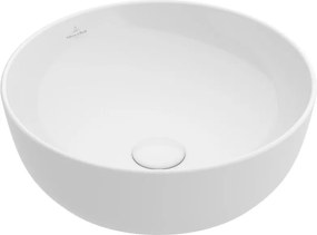 Умивалник за монтаж върху плот, Artis, кръгъл, ф 430 х 130 mm, alpin white