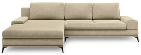 Бежов ъглов разтегателен диван , ляв ъгъл Planet - Windsor &amp; Co Sofas
