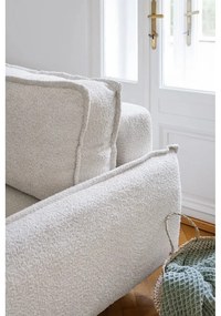 Бежов диван от плат bouclé 215 cm Patti - Bonami Selection