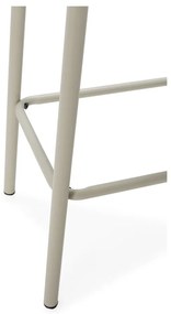 Кремави бар столове в комплект 2 бр. (височина на седалката 65 cm) Abba – Marckeric