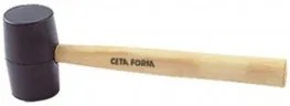 Чук гумен с дървена дръжка 0.45 кг Ceta Form 1006L16-50