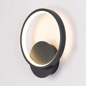 СТЕННА ЛАМПА LED LHJ081-W BLACK