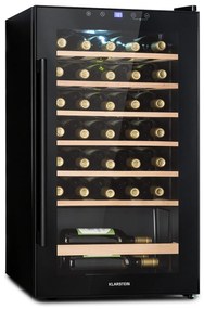 Klarstein Barossa 32 Uno, охладител за вино, 1 зона, 95 литра/36 бутилки, сензорен дисплей