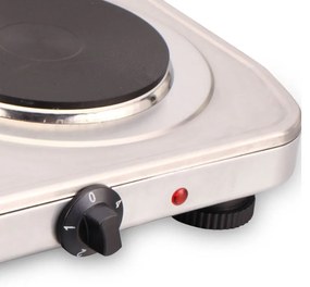 SAPIR SP 1445 Електрически и индукционен котлон - универсален модел с GS сертификат - Индукционна керамична / 2000W / Черен